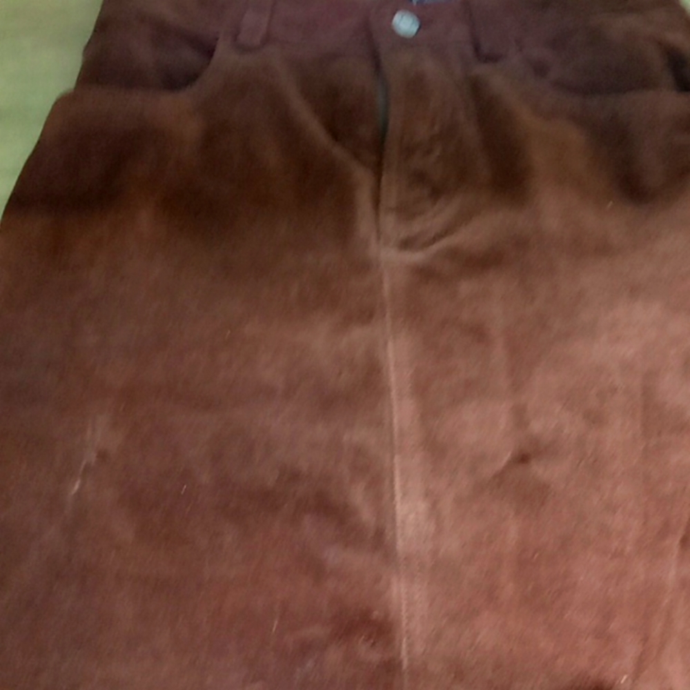 GAP LEATHER SKIRT